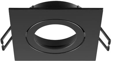 SLV NEW TRIA 68, Deckeneinbauring, L: 8.2 B: 8.2 H: 2.6 cm, IP 20, schwarz