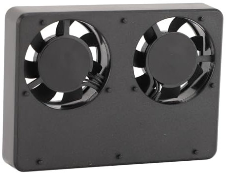 Plyisty Kamera-Lüfter, Externe Dual-Lüfter der Kamera für Live-Übertragung, für A7M4, ZVE1, A6700, A7C2, ZV E10, ZV1, für XT4, für R6 R7