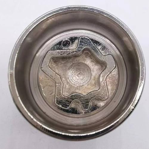 Wheels Safety Main Lock Wheel Nut Key Bolt, Wheel Lock Key Anti Theft Lugnut Socket Replacement for Skoda (H)