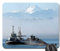 Mauspads, U-Boot Bangor Mountains Schnee Meer Rutschfest Gaming Mauspad Verschleißfest Computer-Mauspad Für Büro Tastatur Büro 25X30Cm