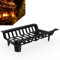 MAYTIIMO Soporte para leña de chimenea, soporte para chimenea, soporte para leña, para interior y exterior, color negro, soporta hasta 50 kg
