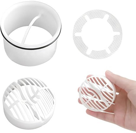 Haarsieb Tauchrohr für Dusche Ablaufgarnitur Set,Kompatibel mit Ablaufgarnitur,Tauchrohr für Viega Tempoplex Modell 6961.99,Haarfilter Duschablauf, Haarfänger Dusche.