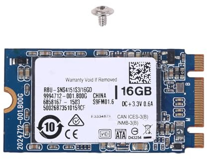 Qsvbeeqj Capacité Interne 16 Go Metal M.2 2242 SSD NVME PCIE3.0 3DXPOINT NVME Solid pour Ordinateur Portable Bureau