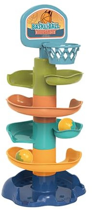 Interaktives Tischbasketballspiel mit 3 bälle, Mini Desktop Spielzeug Geschenke Kit,Basketball-Schießspielzeug zum Drehen,Geschenke für Jungs, Interaktive Brettspiele für Kinder Erwachsene