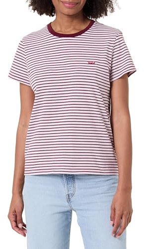 Levi's Lse_Perfect Tee Anita Stripe Zinfandel S