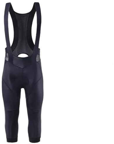 USOHJZ Pantaloncini con Bretelle da Ciclismo da Uomo Pantaloni 3/4 Calzamaglia da Bicicletta Abbigliamento da Bici da Strada Professionale Bretelle da Equitazione 6 Ore di Guida a Lunga Distanza