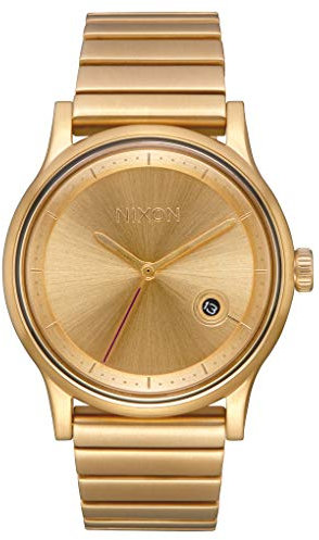 Nixon Unisex Erwachsene Digital Uhr mit Edelstahl Armband A1160-502-00