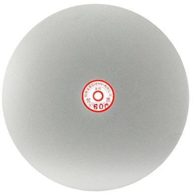 sourcingmap 300mm 12-inch Grit 600 Diamond Coated Flat Lap Disk Wheel Grinding Sanding Disc