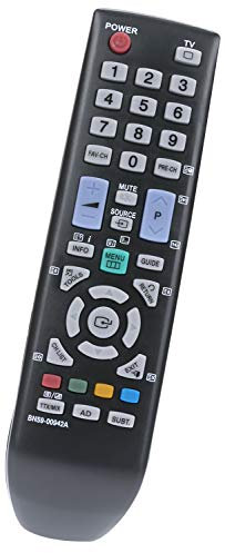 ALLIMITY BN59-00942A Telecomando Replace fit for Samsung LCD LED TV LE19B541C4W LE19C430C4W LE22A656A1D LE22B541C4W LE26B350F1W LE26B460B2W LE32D450G1W LE19B455C4W LE22B450C4W LE22B650T6W