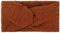 styleBREAKER Damen Feinstrick Stirnband mit weicher Oberfläche und Twist Knoten Detail, warmes Winter Haarband, Headband 04026043, Farbe:Cognac