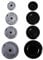 Paxanpax PCK314 Gas Hob Top Burner & Lid Kit for Arcelik, AEG, Beko, Bosch, Fagor, Profilo, Siemens, Vestel, Whirlpool Long Internal Boss Type
