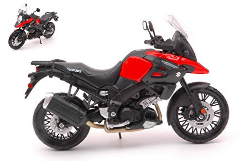 SUZUKI V-STORM RED 1:12 - Maisto - Moto - Die Cast - Modellismo