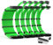 ABNO1 PSU Cable Extension Kit 30CM Length with Two Sets of Cable Combs,1x24Pin/2x8Pin(4+4)/3x8Pin(6P+2P) PC Sleeved Cable for ATX Power Supply (Green)