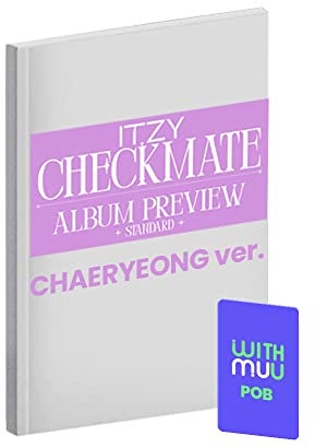 ITZY - CHECKMATE STANDARD EDITION [ Incl. Withmuu polaroid photocard ] (CHAERYONG ver.)