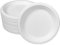 Ecorigin Platos desechables y ecológicos de caña de azúcar. Pack de 500 Unidades y 15 cm. Compostables y biodegradables.