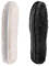 CCSOFTIME 2 Paar Einlegesohlen Lammfell für Damen und Herren,Winter Warm Lammfellsohlen Weich Dicke Schafwolle Schuheinlagen für Arbeitsschuhe,Hausschuhe und Stiefel,Beige Schwarz 44EU