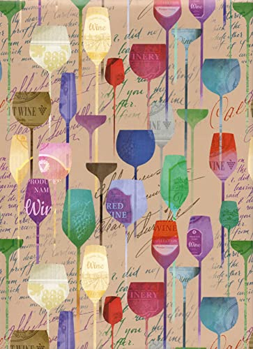 ARKRAFT Gift Wrapping Paper 90 x 65 cm Plastic Free Packaging Paper FSC Certified (18-9245)