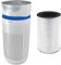 HoMedics Kompakt-Luftreiniger mit UV-C-, HEPA- & Kohlefiltern - UV-Reinigungslichttechnologie tötet Keime & AP-T30 HEPA-Filter, Ersatzfilter für HoMedics TotalClean Luftreiniger AP-T30, weiß/grau