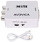 VGA zu Video Konverter, 480P Composite AV zu VGA Adapter VGA zu Video Konverter, HDMI 480P Auto Resolution, TV Set Top Box Audio TV zu PC Video Konverter