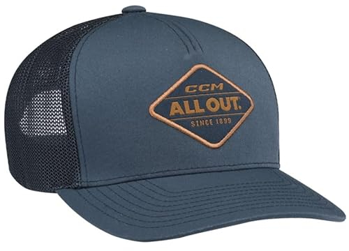 CCM Cap Outdoor Meshback Trucker Senior, OSFA, French Navy, Für Erwachsene