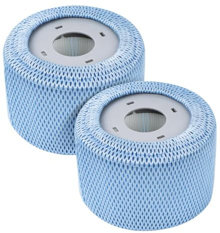 YanBan Ensemble de filtres de Rechange compatibles avec Mspa Les spas actuels, Comprenant 2 filtres Version améliorée + 2 Filets de Protection