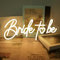 Bride to be Neonschild – mehrschichtiges, über USB dimmbares Neonschild für Schlafzimmer, Schlafsaal, Kinderzimmer, Hochzeitsfeier, Bar-Dekoration. Schlafzimmer-Wanddekoration, Valentinstagsgeschenk