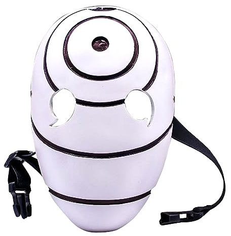 MOHDHAF - Uchiha Obito Maske, Horror, Maske, Kostüm, Party, Unisex, Naruto-Fans, Cosplayer