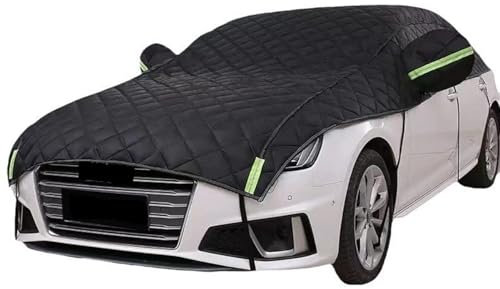Halbe Autoabdeckung für Citroen Nemo 2008-2017/Xsara 1997-2006/DS9 2020-2023|Verdicktes wasserdichtes und atmungsaktives, winterfestes, halbgedecktes Dach