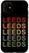 iPhone 11 Retro Leeds England UK, English Pride, Leeds Case