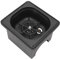 AYNEFY Pitcher Rinser Stainless Steel High Pressure Washing Cup Cleaner Suitable for Cafe, Bar, Kitchen with Black Color (Small)
