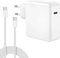 Cargador Mac Book, Cargador USB C de 118 W, Adaptador de Corriente Rápido para MacBook Pro de 16/15/14/13 Pulgadas, MacBook Air de 13 Pulgadas, iPad Pro 2022/2021/2020/2019/2018 con Thinkpad