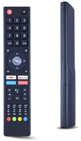 RYQIF Ersatzfernbedienung passend für chiq Fernbedienung Changhong SABA Smart Fernseher L32H7S SA40S67A9 L40H7A L50H7A U55IP7UHD U58H7A U65H7S