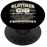 49. Geburtstag Geschenk Mann Oldtimer Jahrgang 1977 lustiges PopSockets Klebender PopGrip