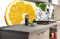 Dimex Küchenrückwand Folie selbstklebend Zitrone UND EIS | Klebefolie - Dekofolie - Spritzschutz für Küche | Made in EU - 180 cm x 60 cm