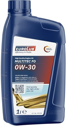 EUROLUB MULTITEC FO 0W-30 Motoröl, 1 Liter, schwarz