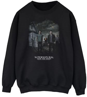 Supernatural Men's Meteor Shower Sweatshirt XXX-Large Black