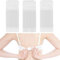 Bequeme BH Erweiterung, 3 Stück, Größe M mit Farbe Weiss, 2er Haken Reihe, Büstenhalter Verlängerer, Büsten Verschluss Verlängerung, 2 x 2 Hook Bra Extender, 2x2 Hakenverlängerer Schwangerschaft