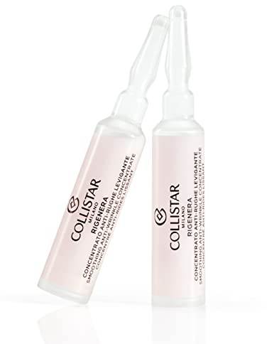 Collistar Rigenera Glättendes Anti-Falten-Konzentrat, Express-Anwendung für Gesicht und Hals, die Falten entgegenwirkt und die Zellreparatur stimuliert, ohne Alkohol und Silikone, 2x10 ml