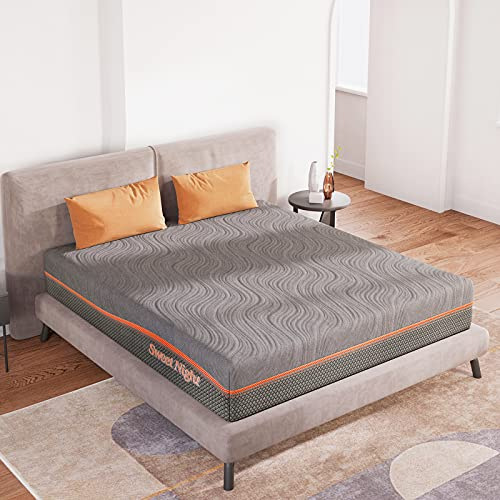 Sweetnight Matratze 80x190,7-Zonen Kaltschaummatratze atmungsaktiv Gel Memory Schaum Matratzen Höhe 20cm,Härtegrad H2 & H3,80x190cm,Öko-Tex Zertifiziert