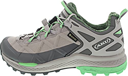 AKU W Rocket Dfs GTX Grau - Gore-Tex Dynamischer funktionaler Damen Gore-Tex Trekkingschuh, Größe EU 41 - Farbe Grey