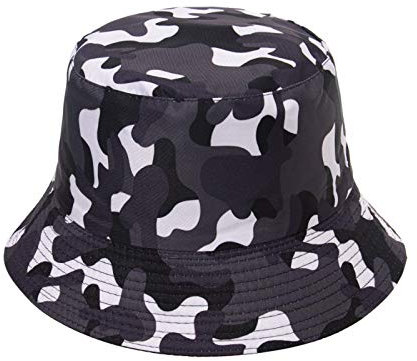 Fulidngzg Fischer Mütze Damen Herren Strand Vintage Outdoor Elegant Sonnenhut Unisex Sommer Große Größe Lässiger Atmungsaktiv Bucket Hat Eimerhut Modern Sonnenschutz Faltbare Anglerhut