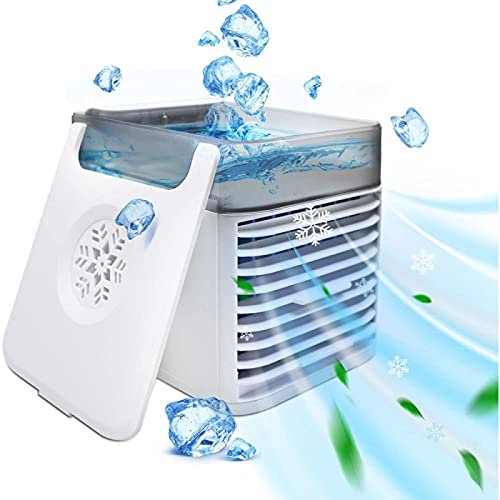 Aire Acondicionado Para Camper, Enfriador De Aire 4 En 1 Aire Acondicionado Camper - 3 Velocidades Ajustables Enfriador De Aire, para El Hogar, La Oficina, El Dormitorio, La Cocina