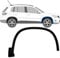 Für Volkswagen Tiguan 2007-2016 Vorne Radlaufverbreiterung/Rechts