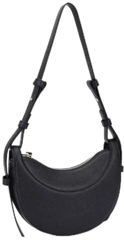 JUCHRZEY Schultertasche Satteltasche Damen PU Halbmondtasche Dumpling Umhängetasche Halbmondtasche mit verstellbarem Riemen Hobo-Handtasche
