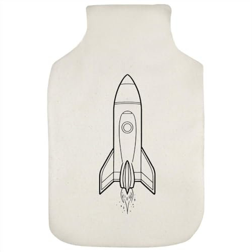 'Space Rocket' Hot Water Bottle Cover (HW00035919)