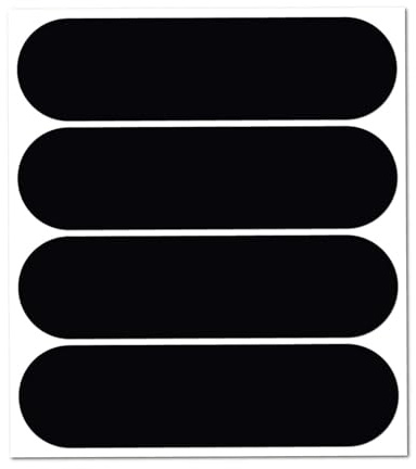 4 Retro Reflective Stickers Kit, High Visibility Warning Safety Self-Adhesive Reflective Stickers, Universal Waterproof Reflector Strips Decal for Motorbike Helmet Bike Stroller Scooter Buggy Toys