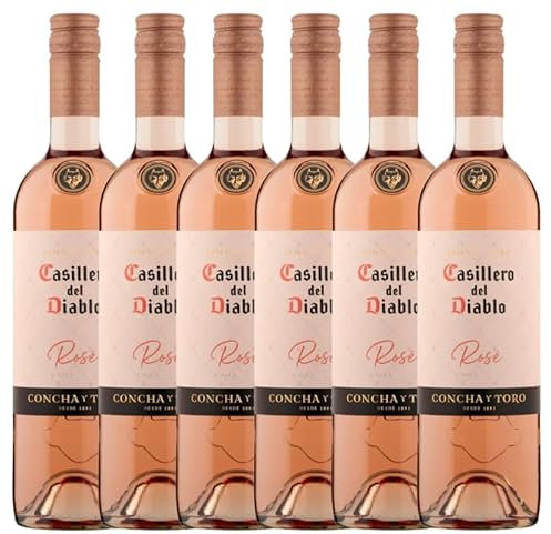 Casillero Del Diablo | From Chile | 75cl |wine gifts (Case of 6 bottles, Rose Wine)