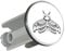 Huuraa Waschbeckenstöpsel Totenkopfschwärmer Motte Geschenk 4cm für Waschbecken Abflussstopfen Totenkopfschwärmer Geschenkidee