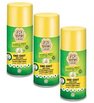Insetticida Autosvuotante Aerosol One-Shot Casa Jardin,contro Insetti Volanti e Striscianti,Piretro Naturale e Permetrina,Insetticida Formiche, Zanzare, Mosche, Ragni,per interno,150 ml per 100mq (3)