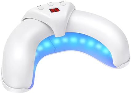 orthoback MykoMed - Innovative Lichtbehandlung gegen Nagelpilz Nagelpilz-Lasergerät für mehrere Finger und Fußnägel Effektive Behandlung für verfärbte und verdickte Nägel